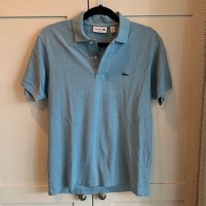 Men’s Lacoste Blue short sleeved polo